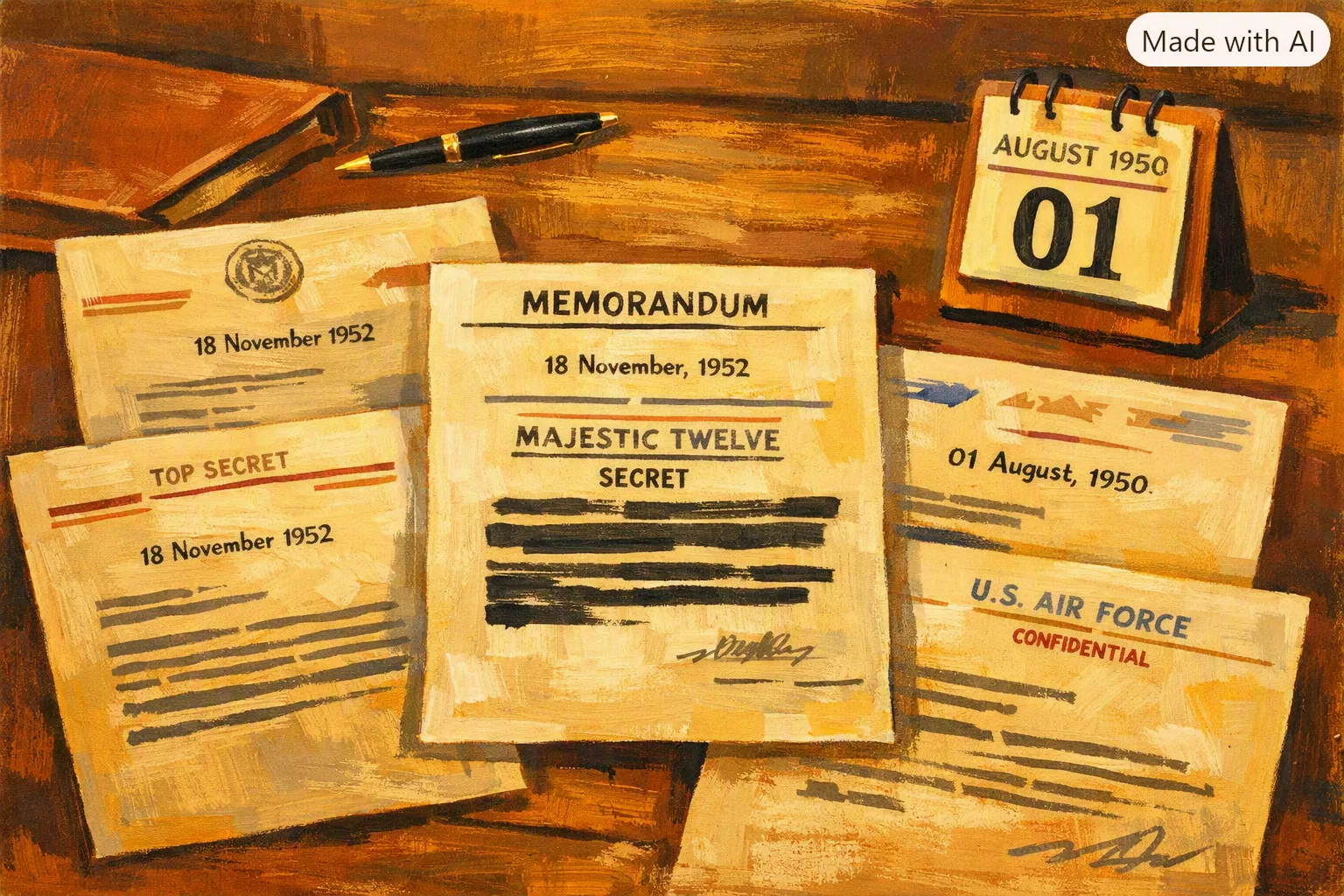 Overview image for Was the MJ 12 Date Format Really Impossible? | Majestic 12