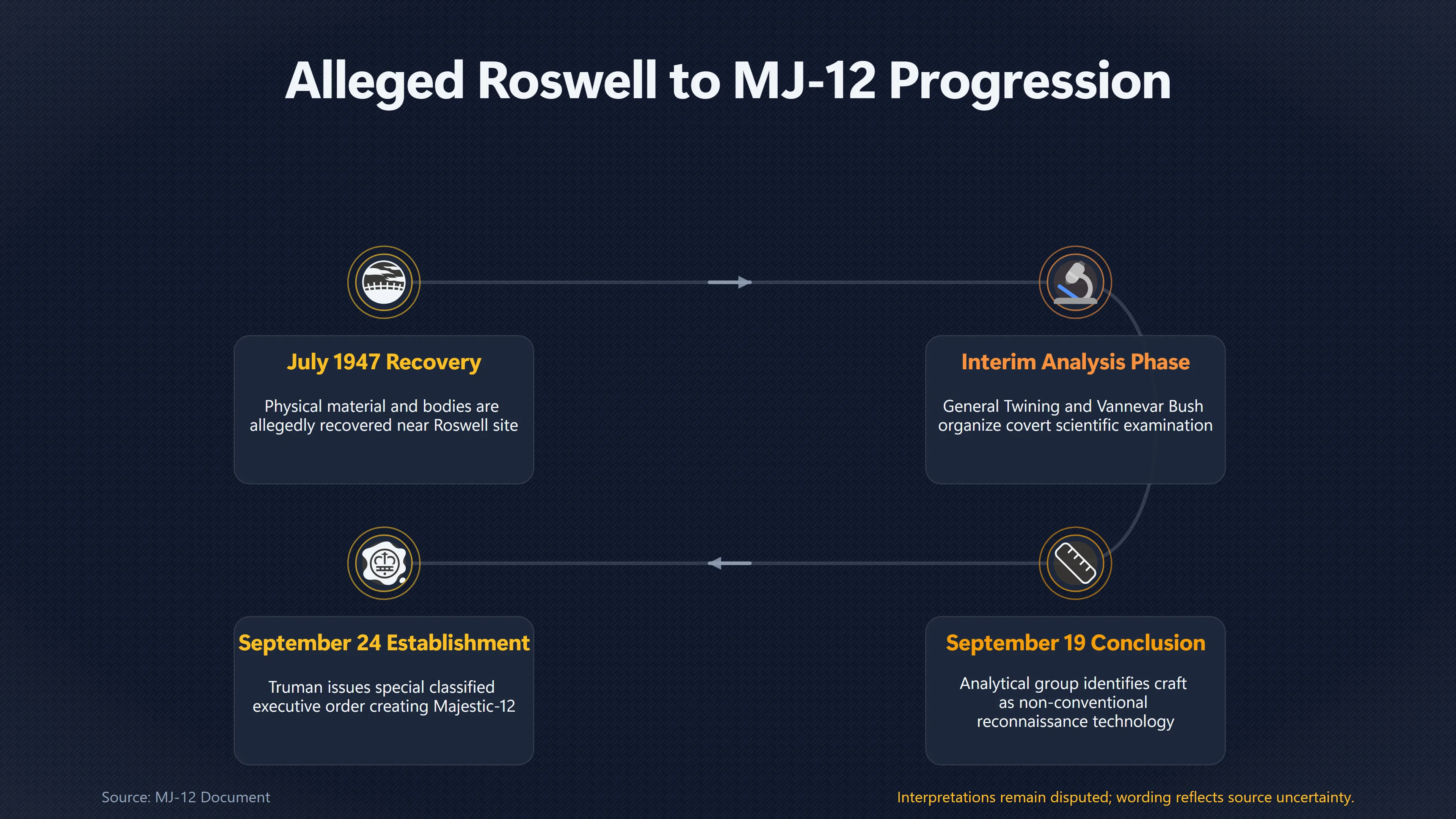 Overview image for Did Roswell Supposedly Create Majestic 12? | Roswell Link