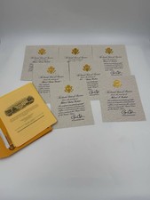 Listing image for Presidential Memorial Certificate Papers Envelope VA Veteran Memorabilia