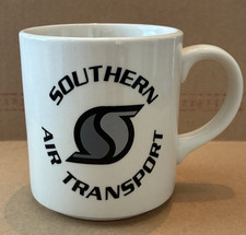 Listing image for Vintage Southern Air Transport SAT Coffee Mug CIA Airline Aviation Memorabilia