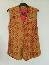 Listing image for Mulberry Waistcoat Vest Womens Ladies Tapestry Style Multicol Made In England 12