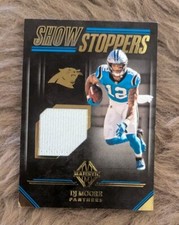 Listing image for DJ Moore 2019 Majestic Football Shows Stoppers Jersey Patch Carolina Panthers...